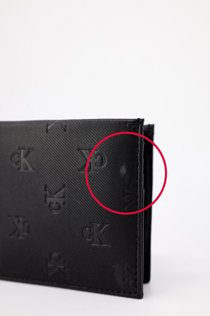 Portafoglio con portamonete Calvin Klein Jeans seconda scelta – monogram soft aop bifold w/coin Nero