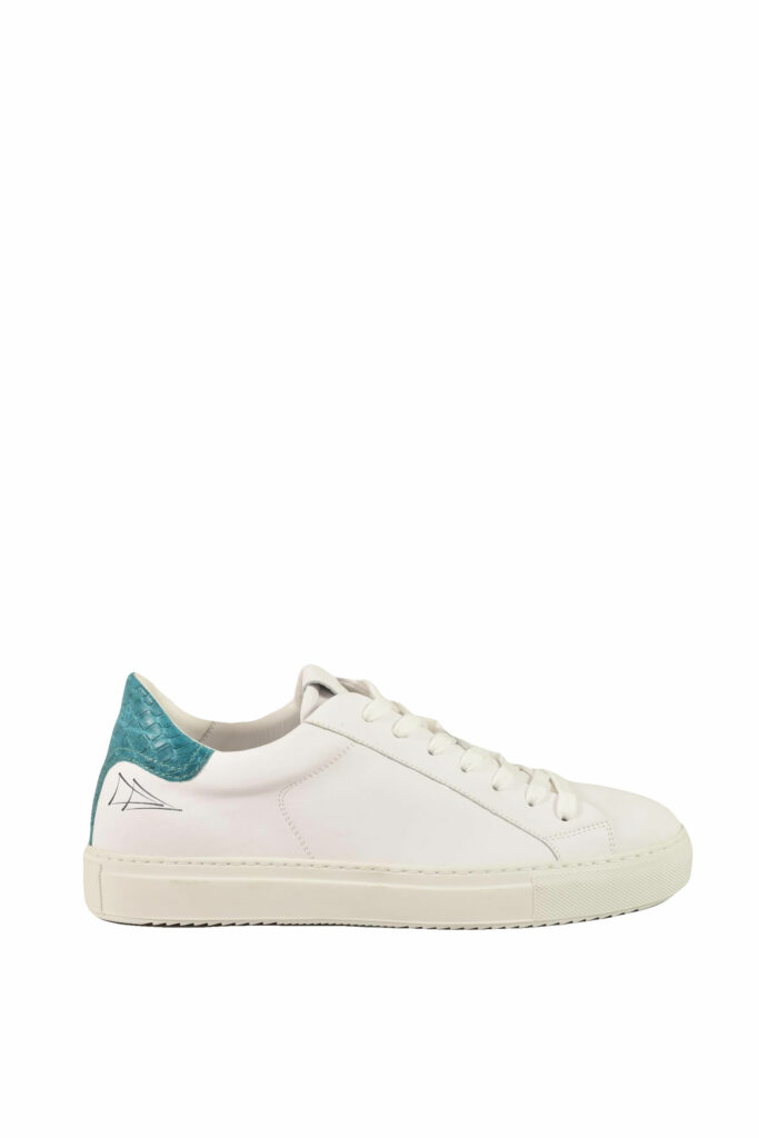 Sneakers NEVVER  Bianco – Turchese