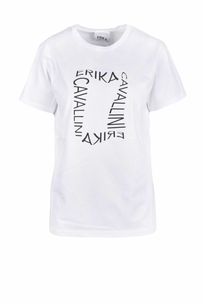 T-shirt ERIKA CAVALLINI  Bianco