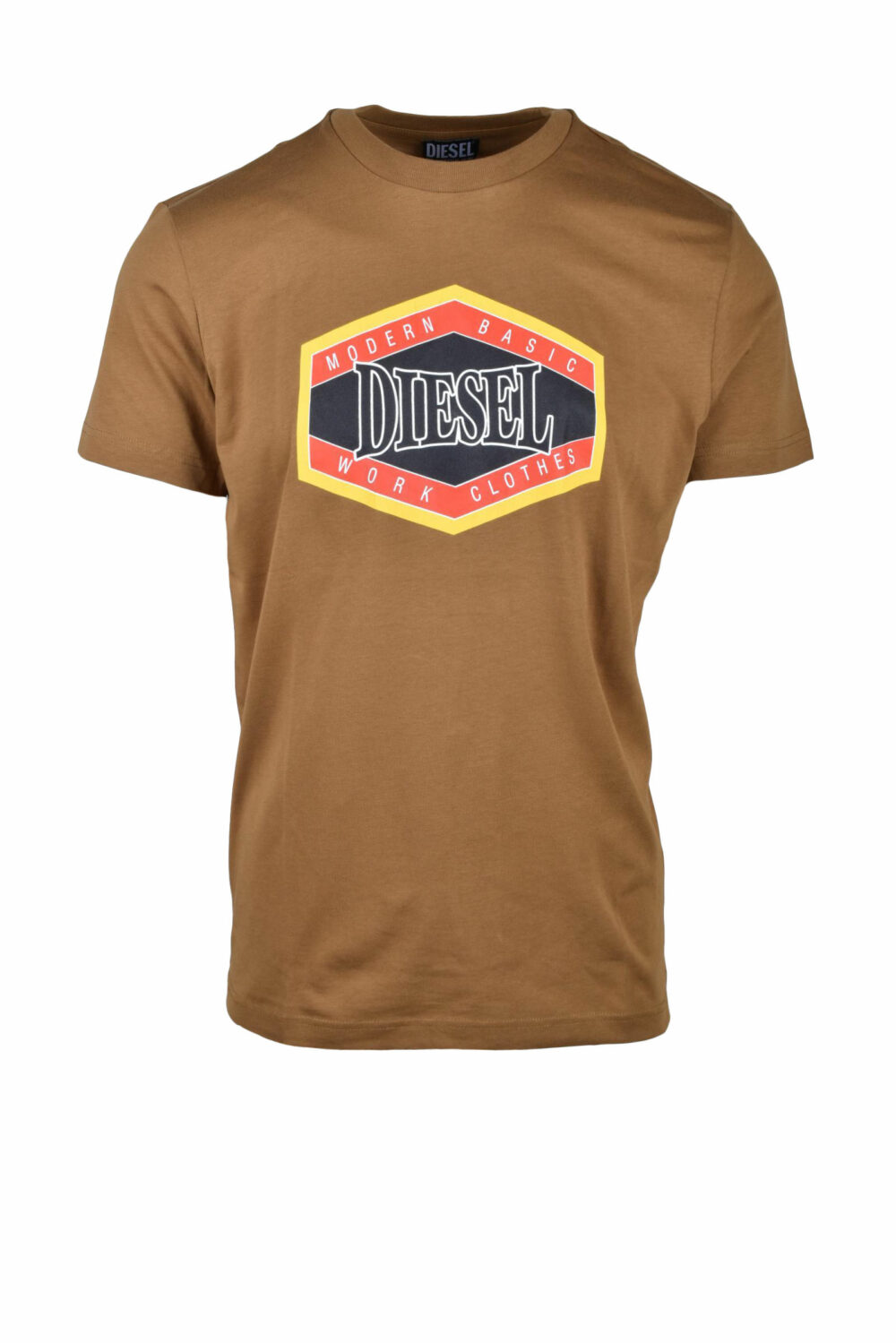 T-shirt Diesel Marrone - Foto 1