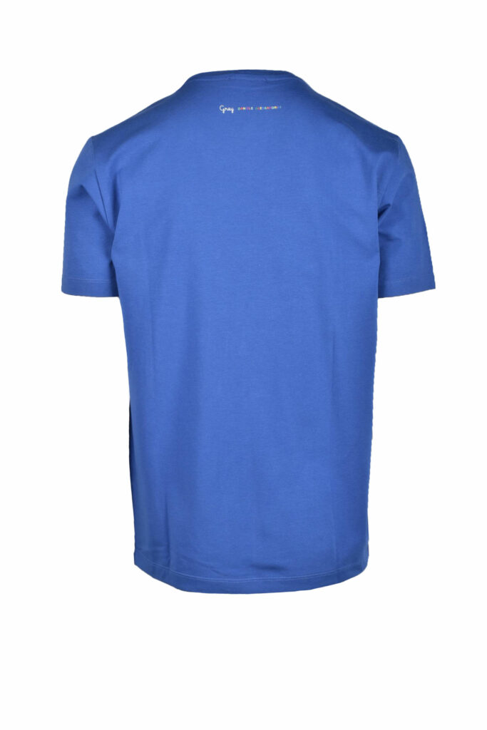 T-shirt GREY DANIELE ALESSANDRINI  Blu