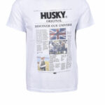 T-shirt HUSKY Bianco - Foto 1