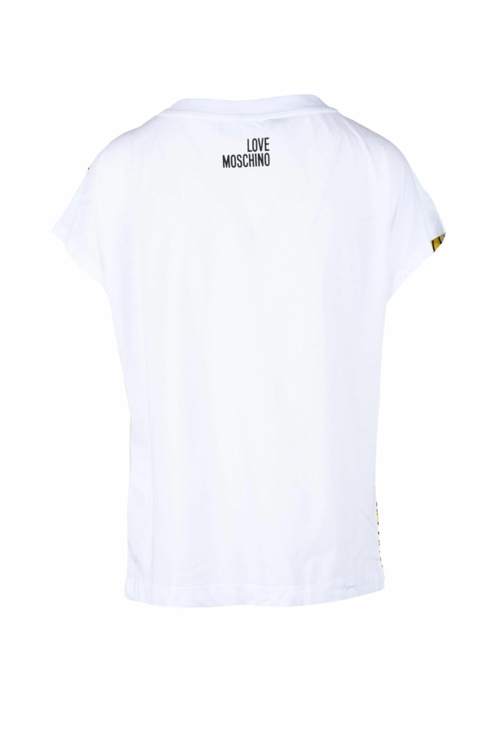 T-shirt Love Moschino BIANCO/GIALLO - Foto 2