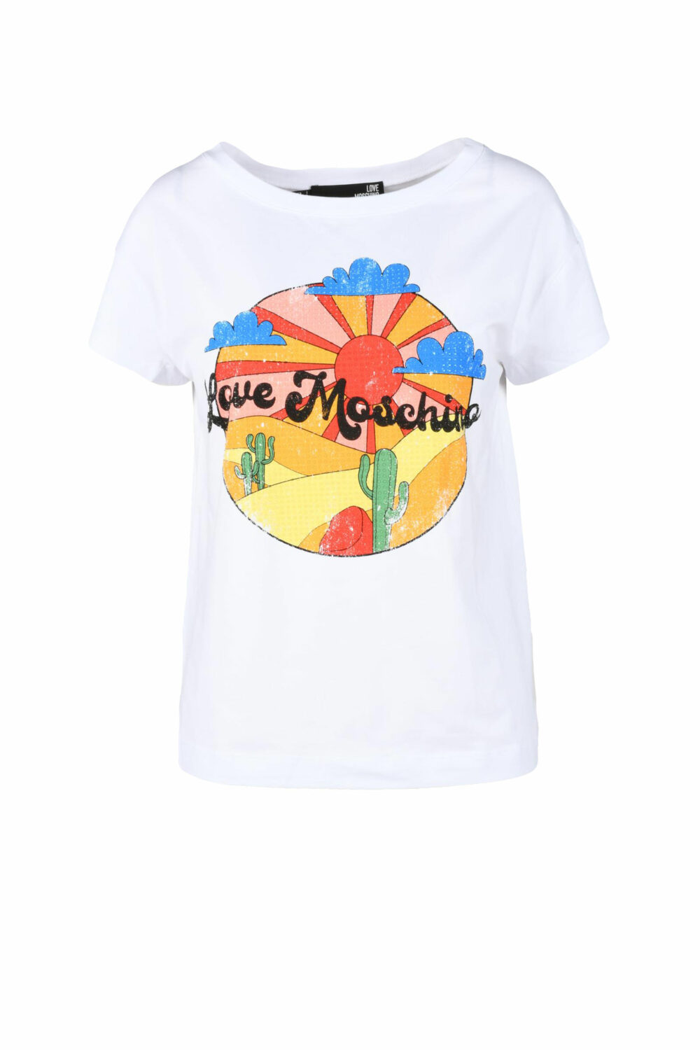 T-shirt Love Moschino Bianco - Foto 1