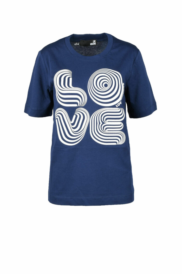 T-shirt Love Moschino  Blu