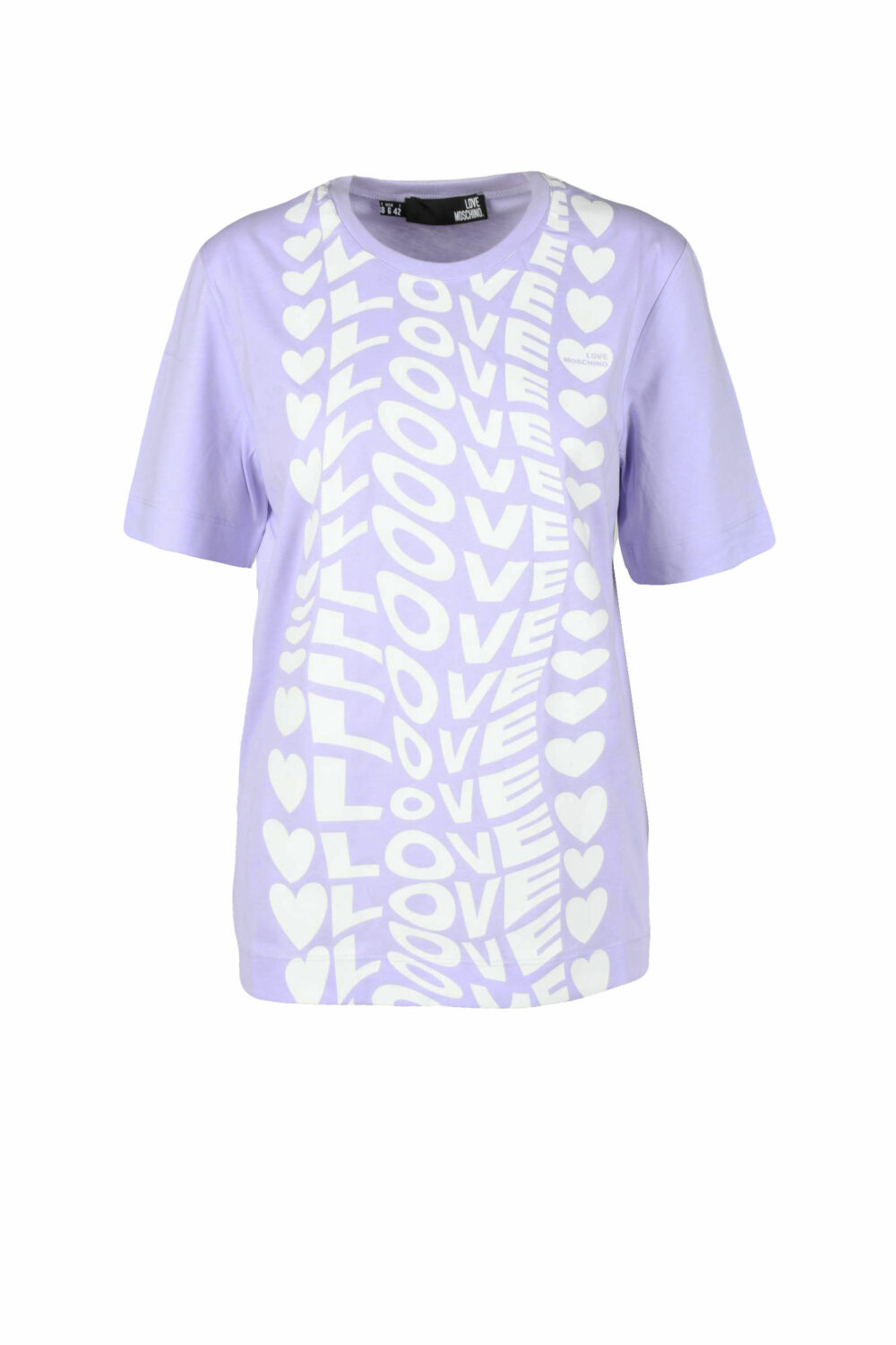 T-shirt Love Moschino Lilla - Foto 1