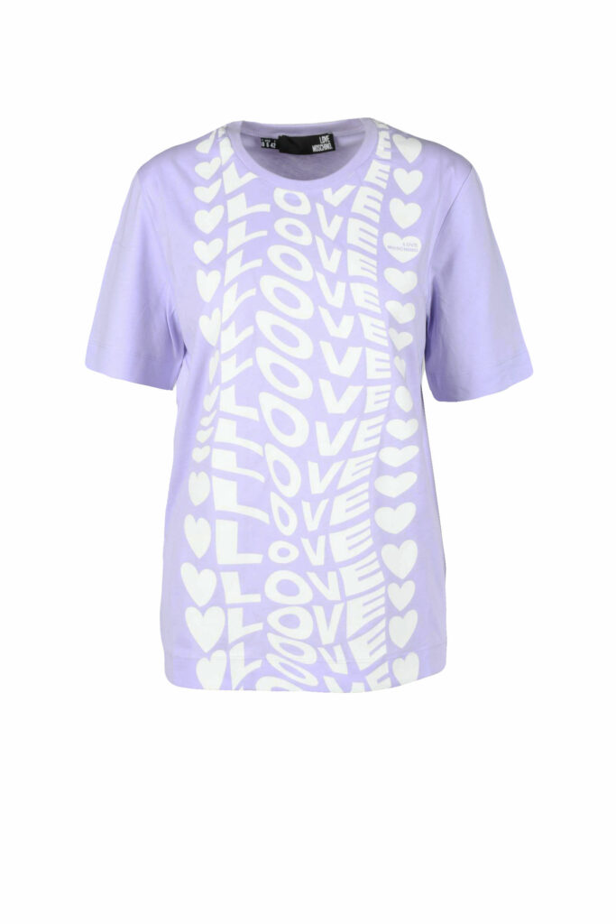 T-shirt Love Moschino  Lilla