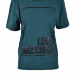 T-shirt Love Moschino Verde - Foto 1
