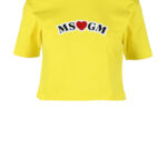T-shirt MSGM Giallo - Foto 1