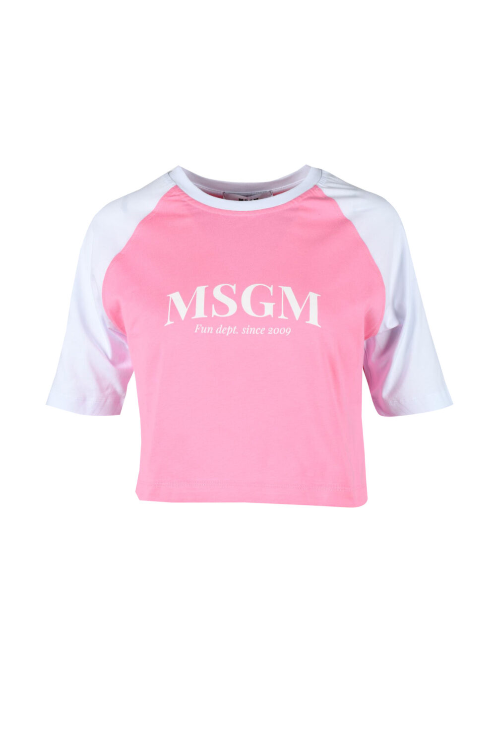 T-shirt MSGM Rosa - Bianco - Foto 1