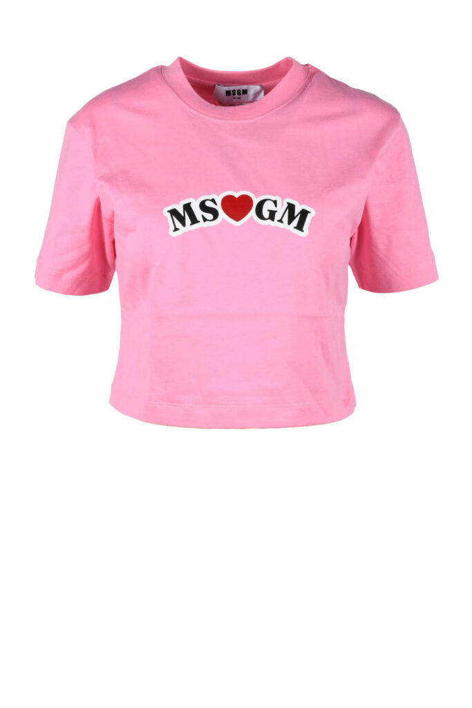 T-shirt MSGM  Rosa