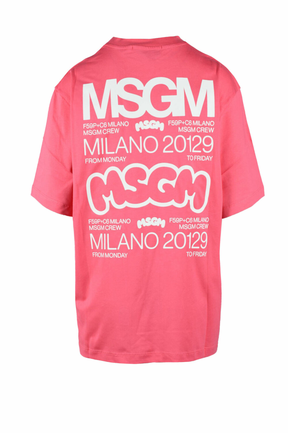 T-shirt MSGM Rosa - Foto 2