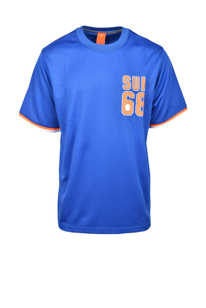 T-shirt SUN 68 BEACH  Blu
