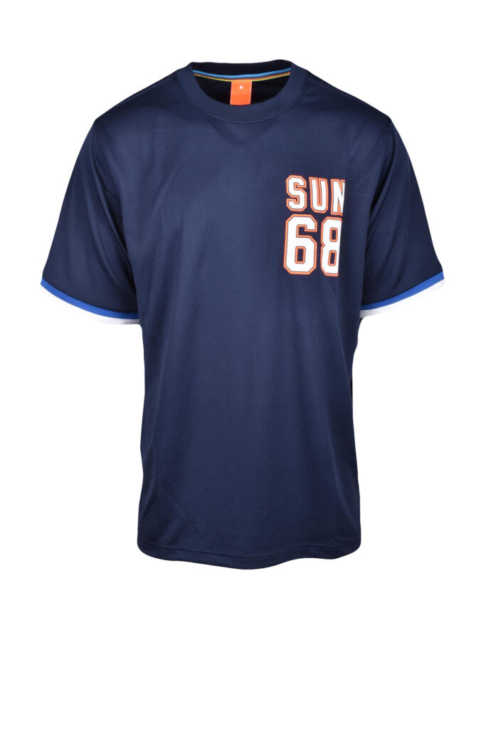 T-shirt SUN 68 BEACH  Blu