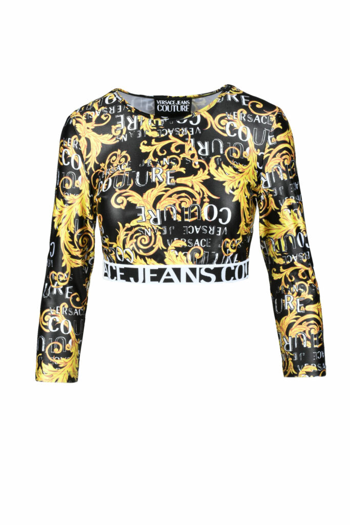 Top Versace Jeans Couture  Nero