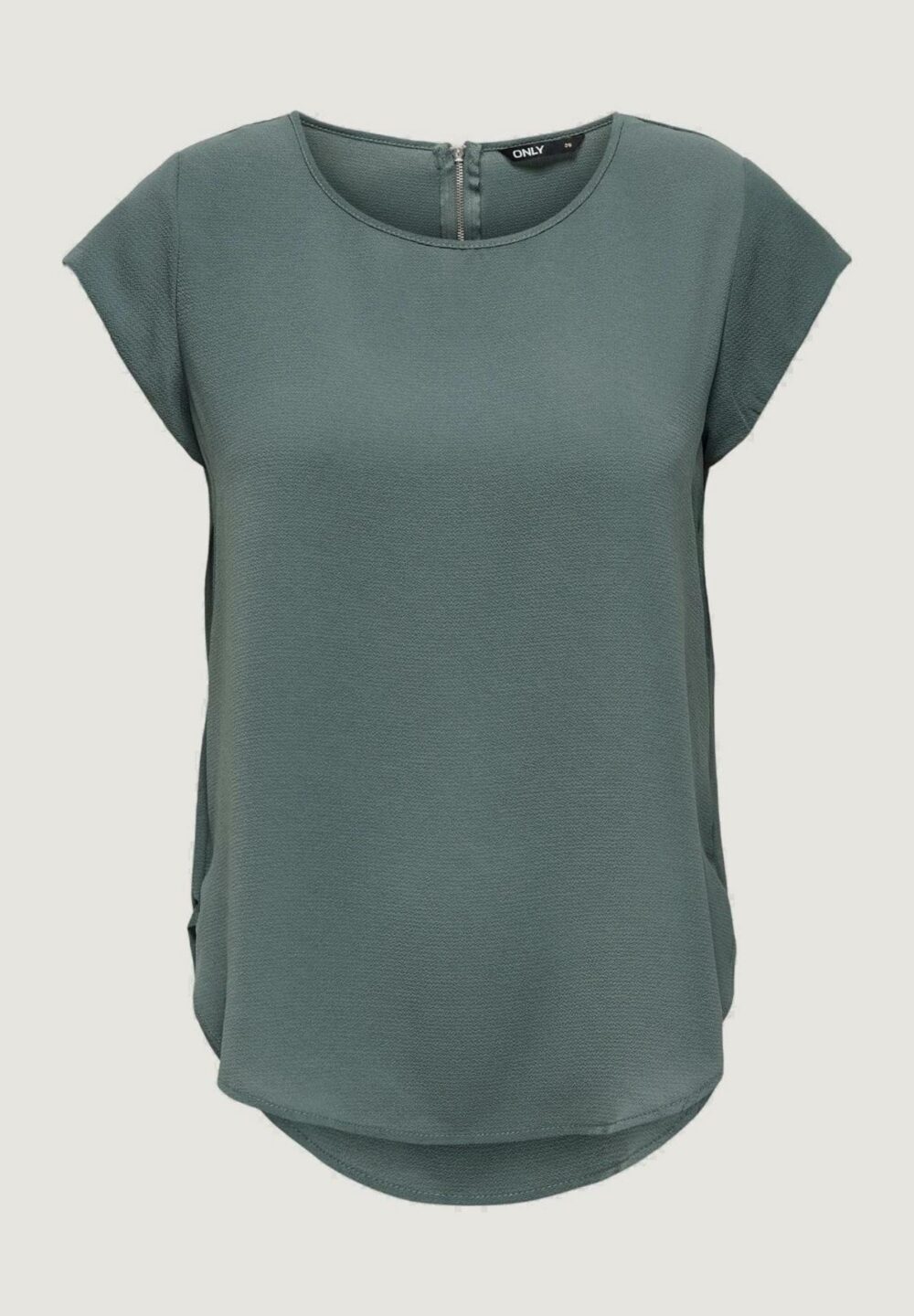 Blusa manica corta Only onlvic s/s solid top noos ptm Verde - Foto 5