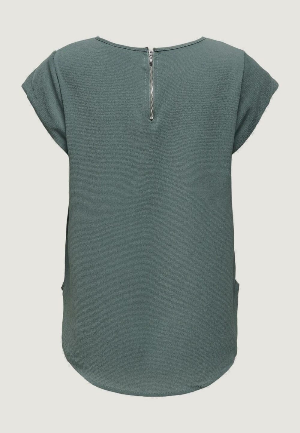 Blusa manica corta Only onlvic s/s solid top noos ptm Verde - Foto 6