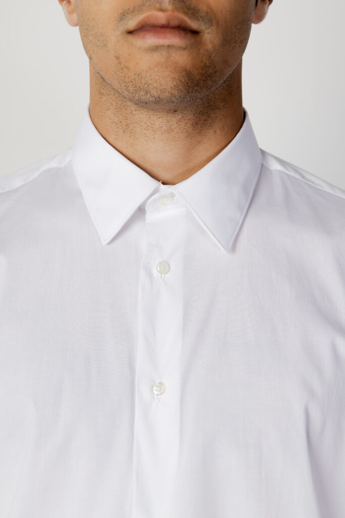 Camicia manica lunga Liu-Jo slim stretch milano Bianco