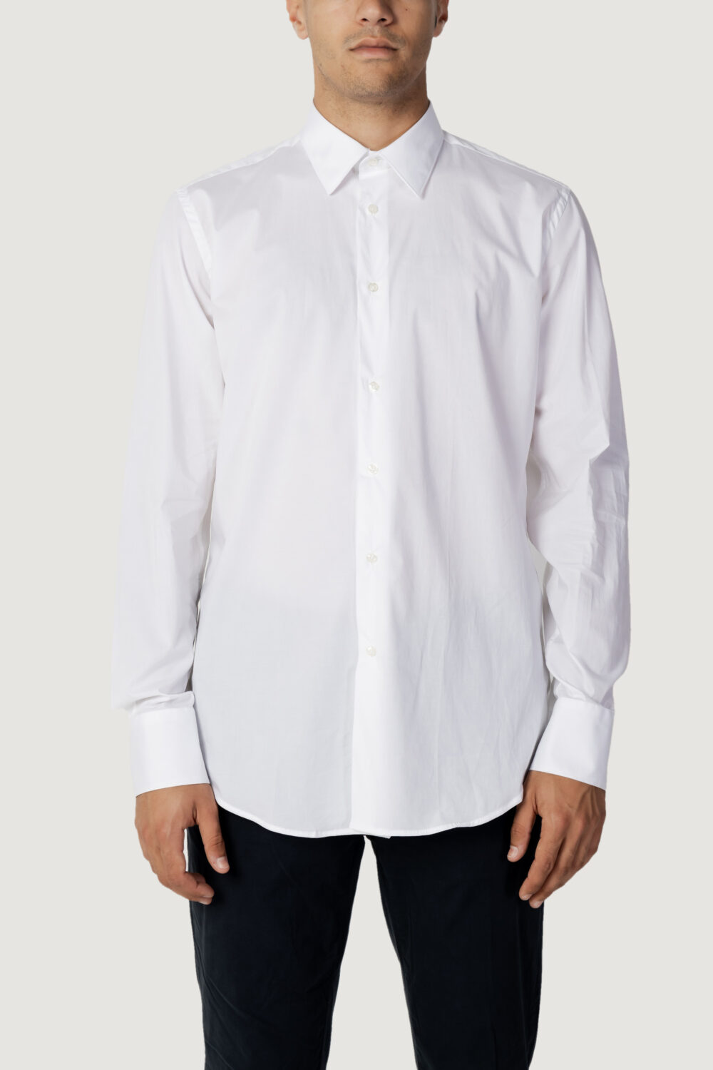 Camicia manica lunga Liu-Jo slim stretch milano Bianco - Foto 5