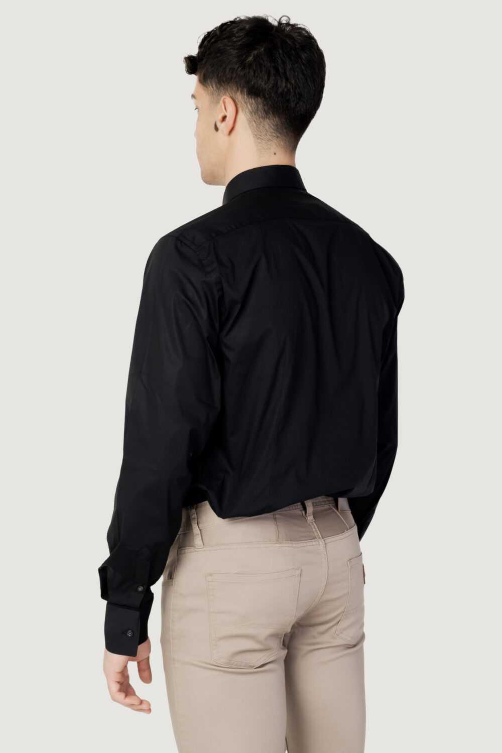 Camicia manica lunga Liu-Jo slim stretch milano Nero - Foto 3