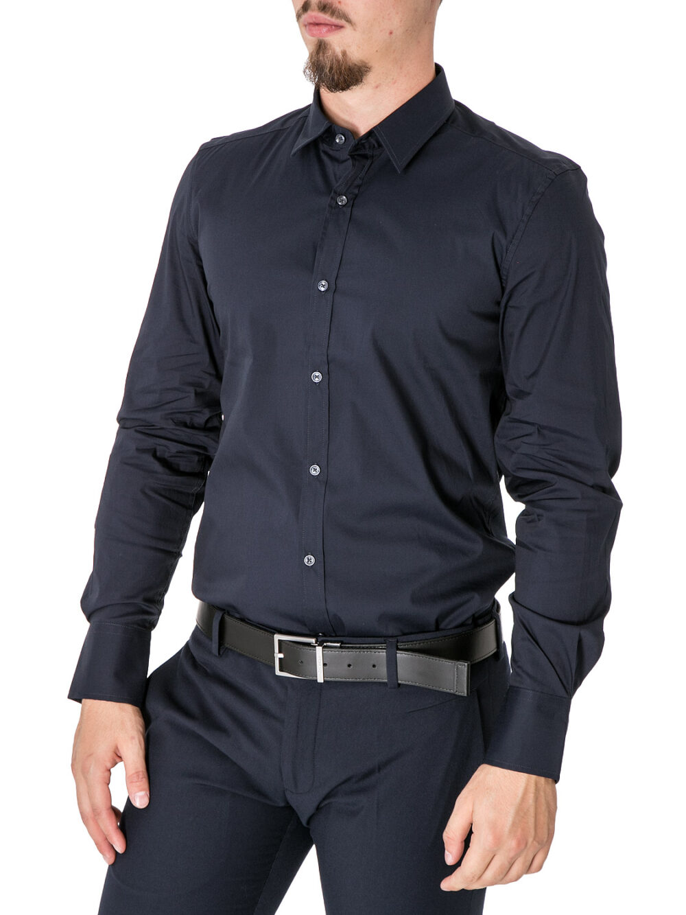 Camicia manica lunga Antony Morato basica Blue scuro - Foto 1