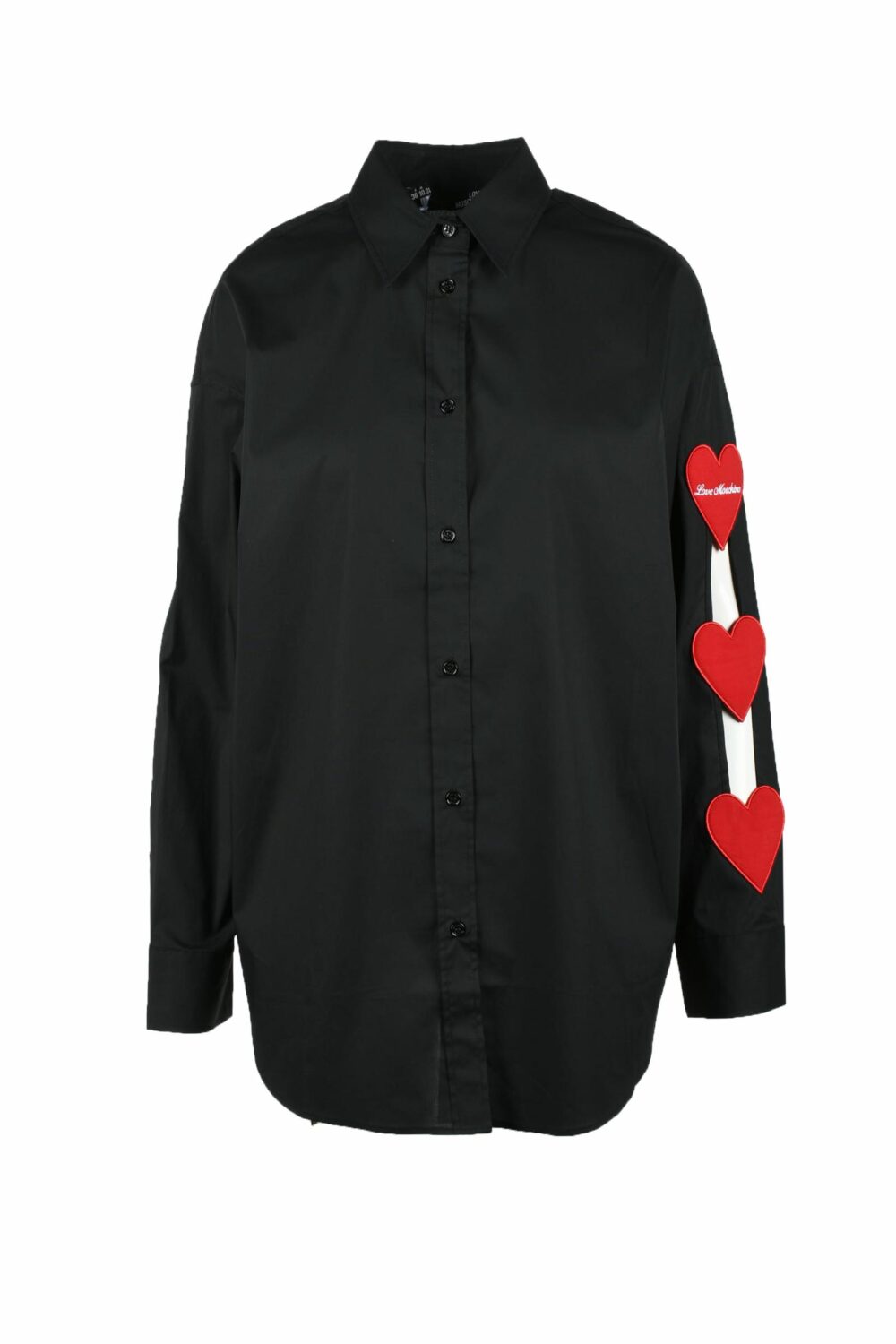 Camicia manica lunga Love Moschino Nero - Foto 1