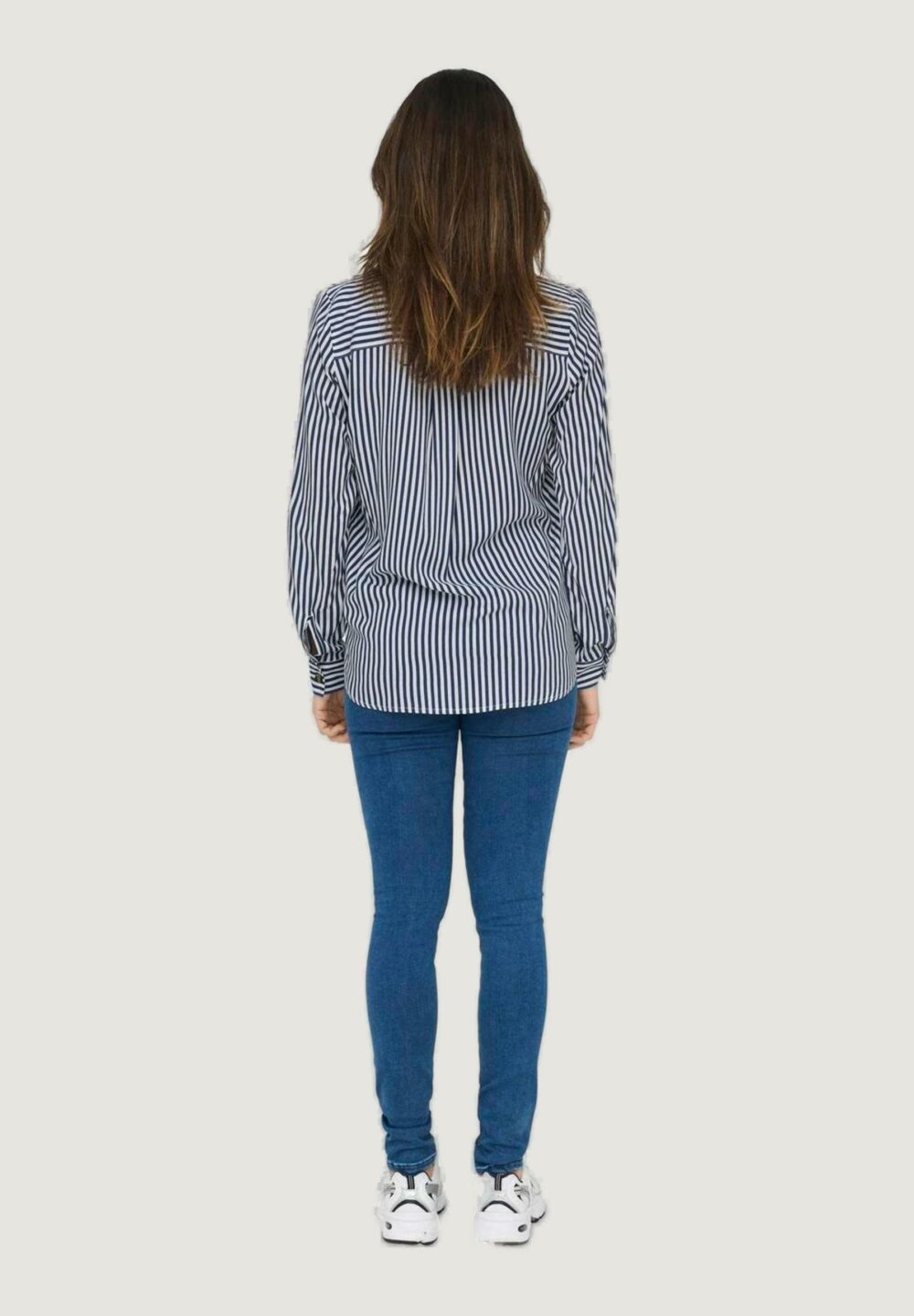Camicia manica lunga Only onlyasmin l/s wvn noos Blu - Foto 3