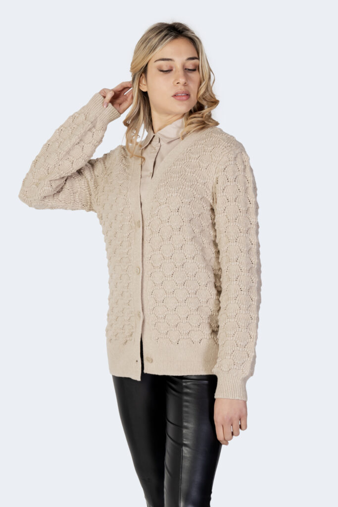 Cardigan Only maxine l/s knt Beige