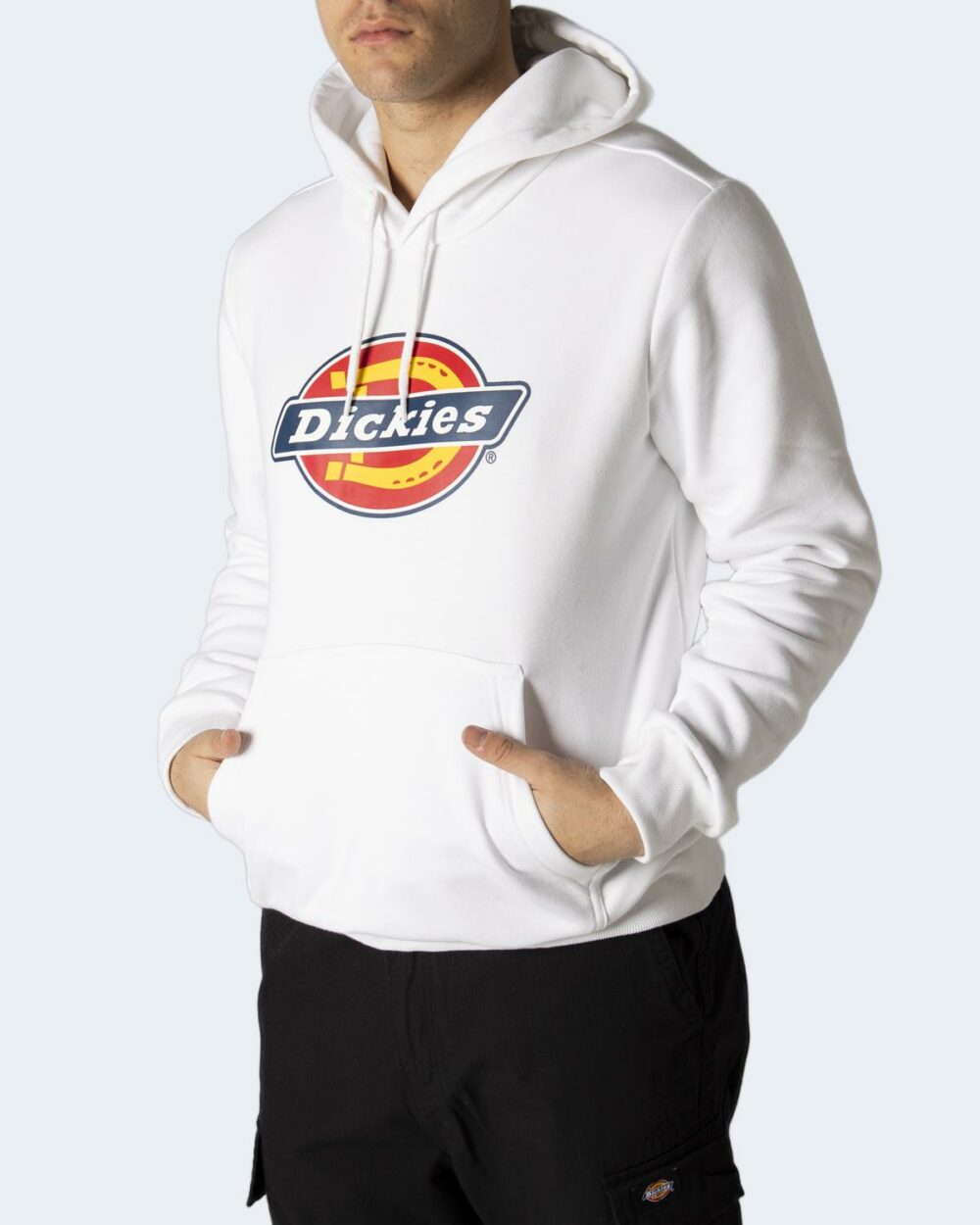 Felpa con cappuccio Dickies icon logo hoodie Bianco - Foto 2