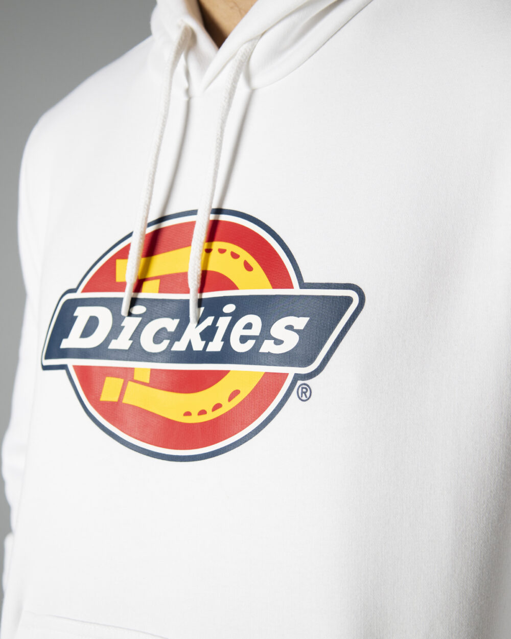 Felpa con cappuccio Dickies icon logo hoodie Bianco - Foto 4