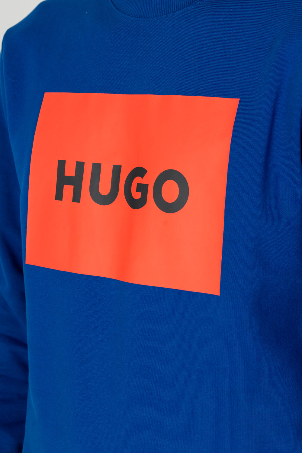 Felpa senza cappuccio Hugo jersey duragol 222 Blu - Foto 2