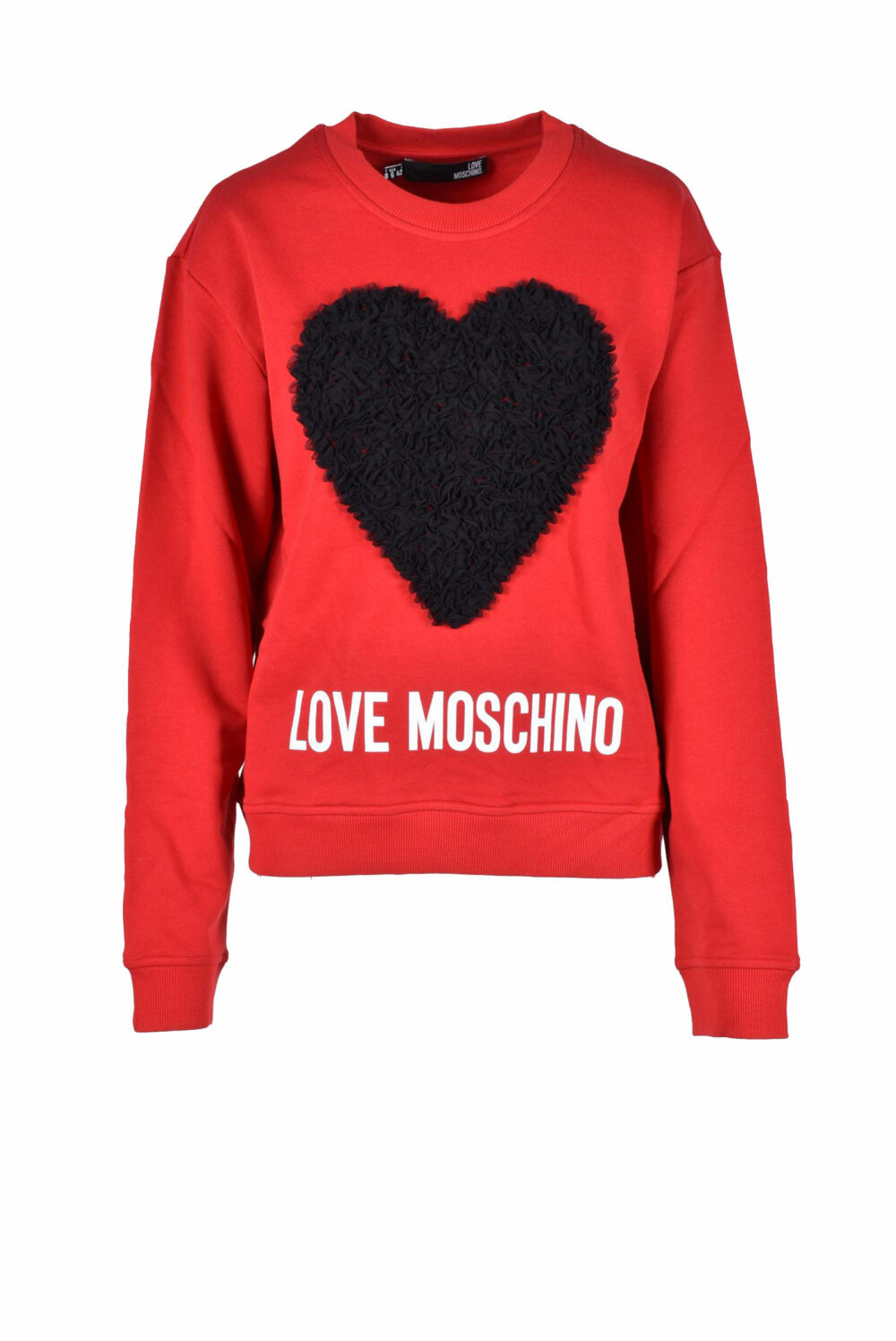 Felpa con cappuccio Love Moschino Rosso - Foto 1