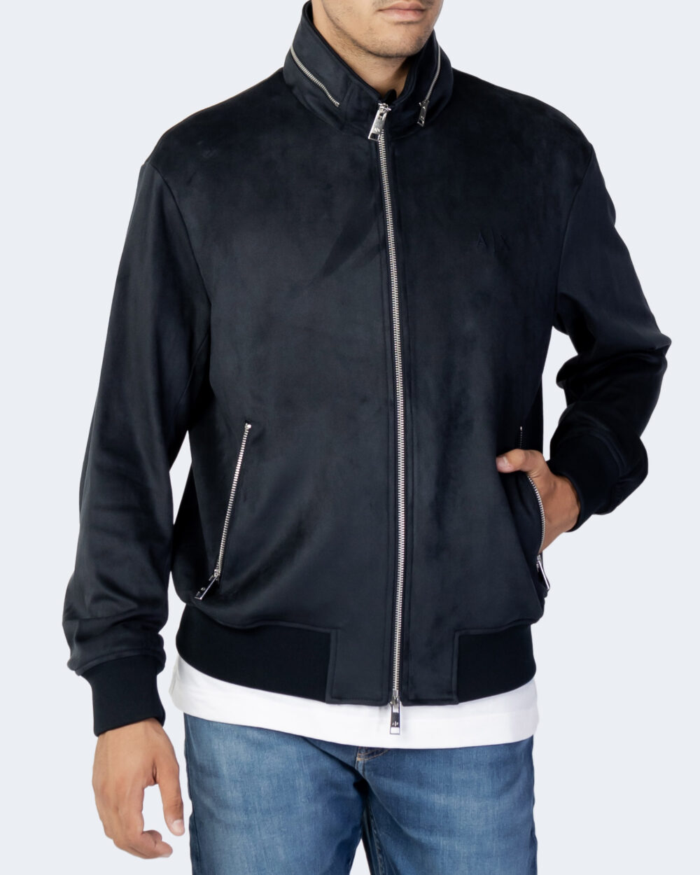 Giacchetto Armani Exchange blouson jacket Blu - Foto 1