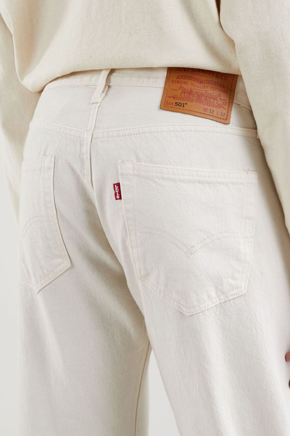Jeans Levi's® 501 levi's original Panna - Foto 4
