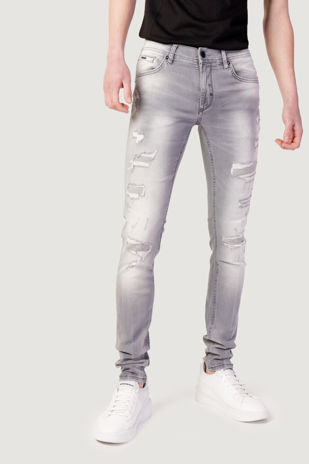 Jeans skinny Antony Morato gilmour super skinny Grigio - Foto 6
