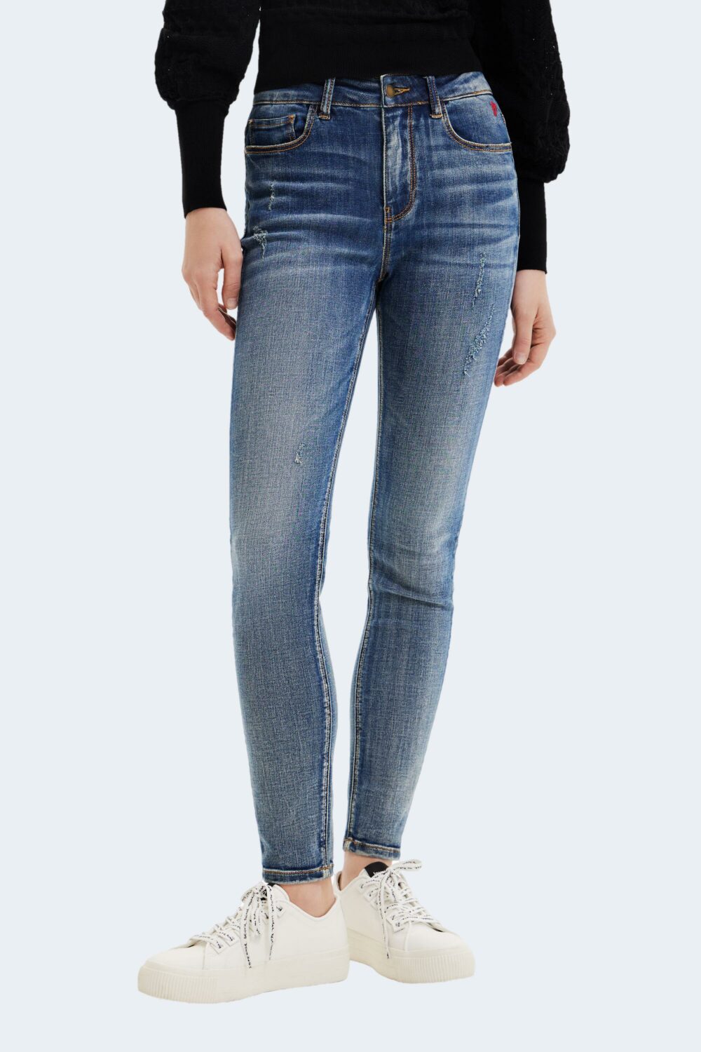 Jeans skinny Desigual denim alba Denim - Foto 1