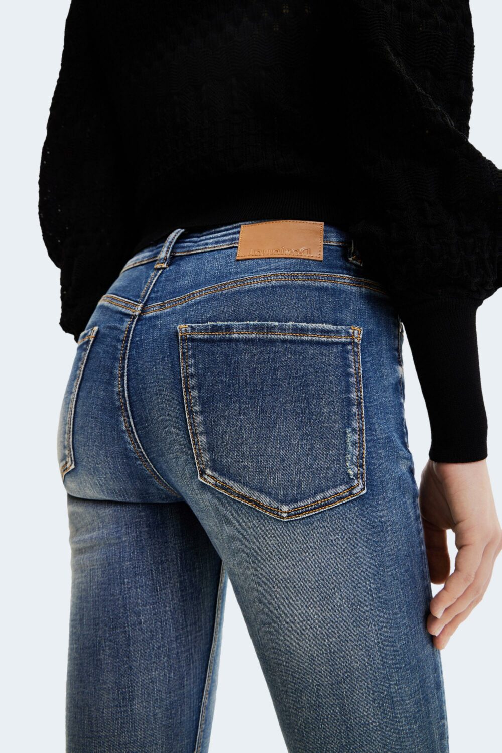 Jeans skinny Desigual denim alba Denim - Foto 2