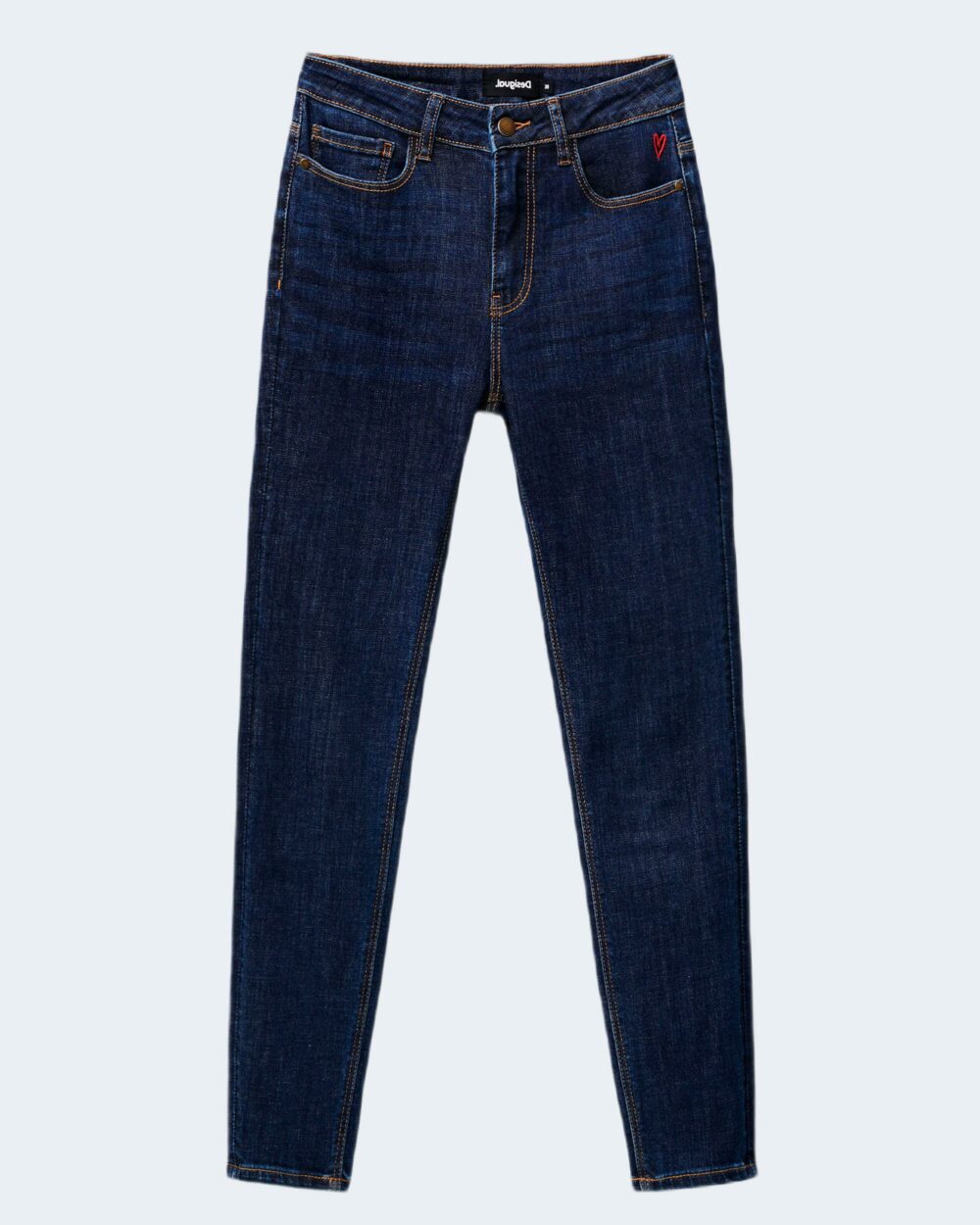 Jeans skinny Desigual denim basic core Denim scuro - Foto 5