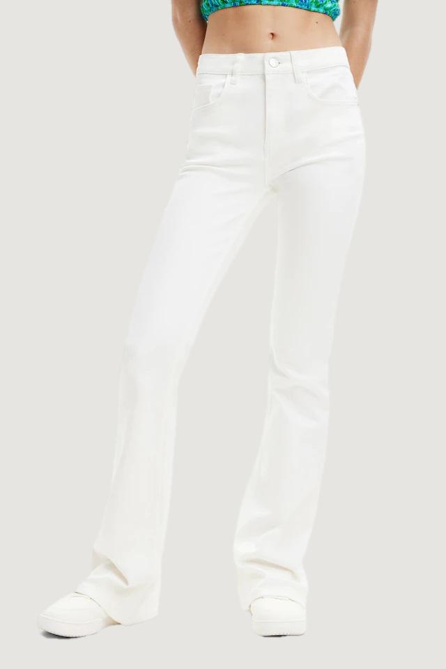 Jeans slim Desigual denim luna Bianco