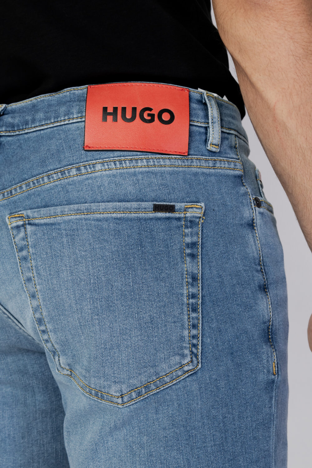 Jeans Tapered Hugo hugo 634 Denim - Foto 3