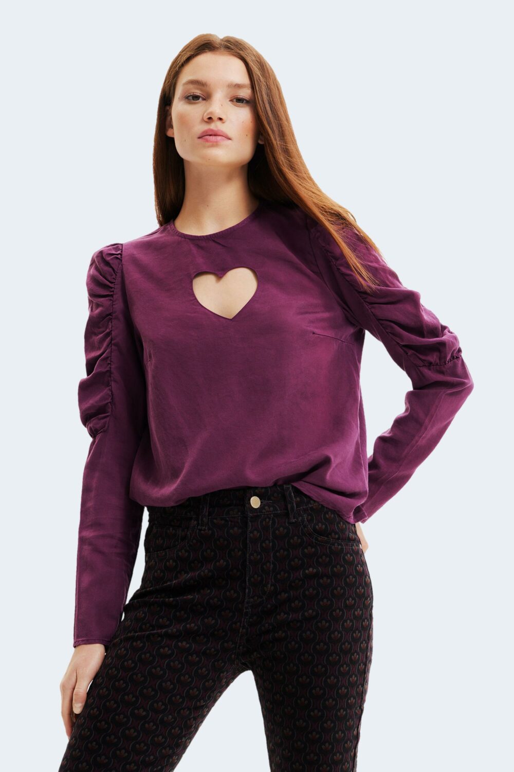 Maglia Desigual blus cor Viola - Foto 1