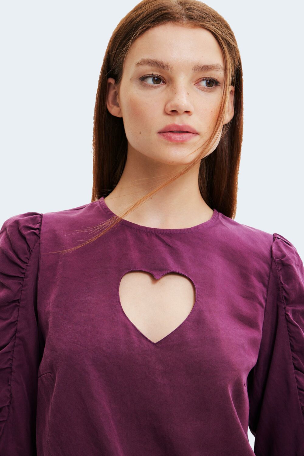 Maglia Desigual blus cor Viola - Foto 2