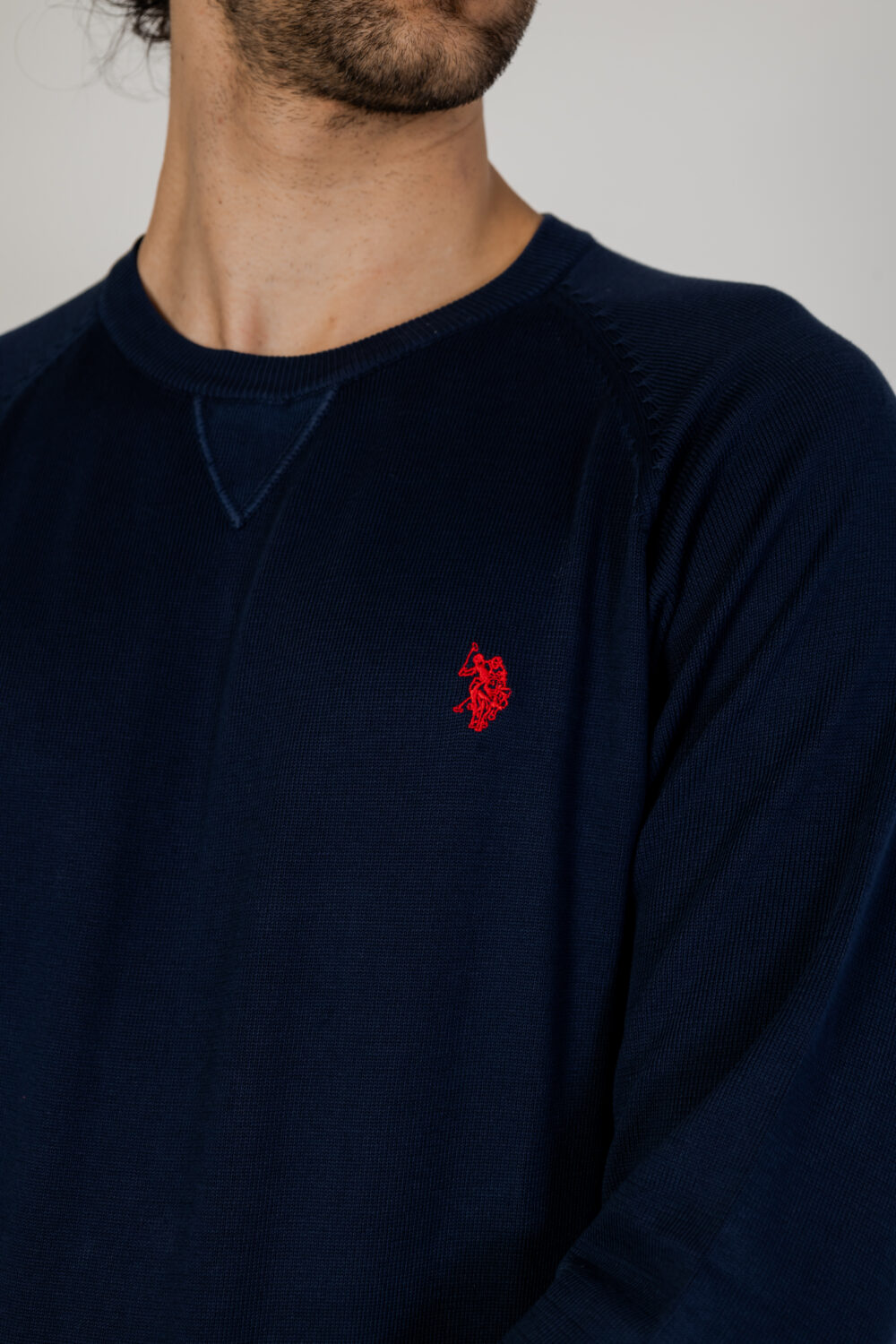 Maglia U.S. Polo Assn. lin Blu - Foto 2