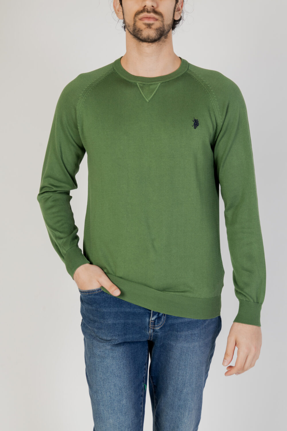 Maglia U.S. Polo Assn. lin Verde - Foto 1