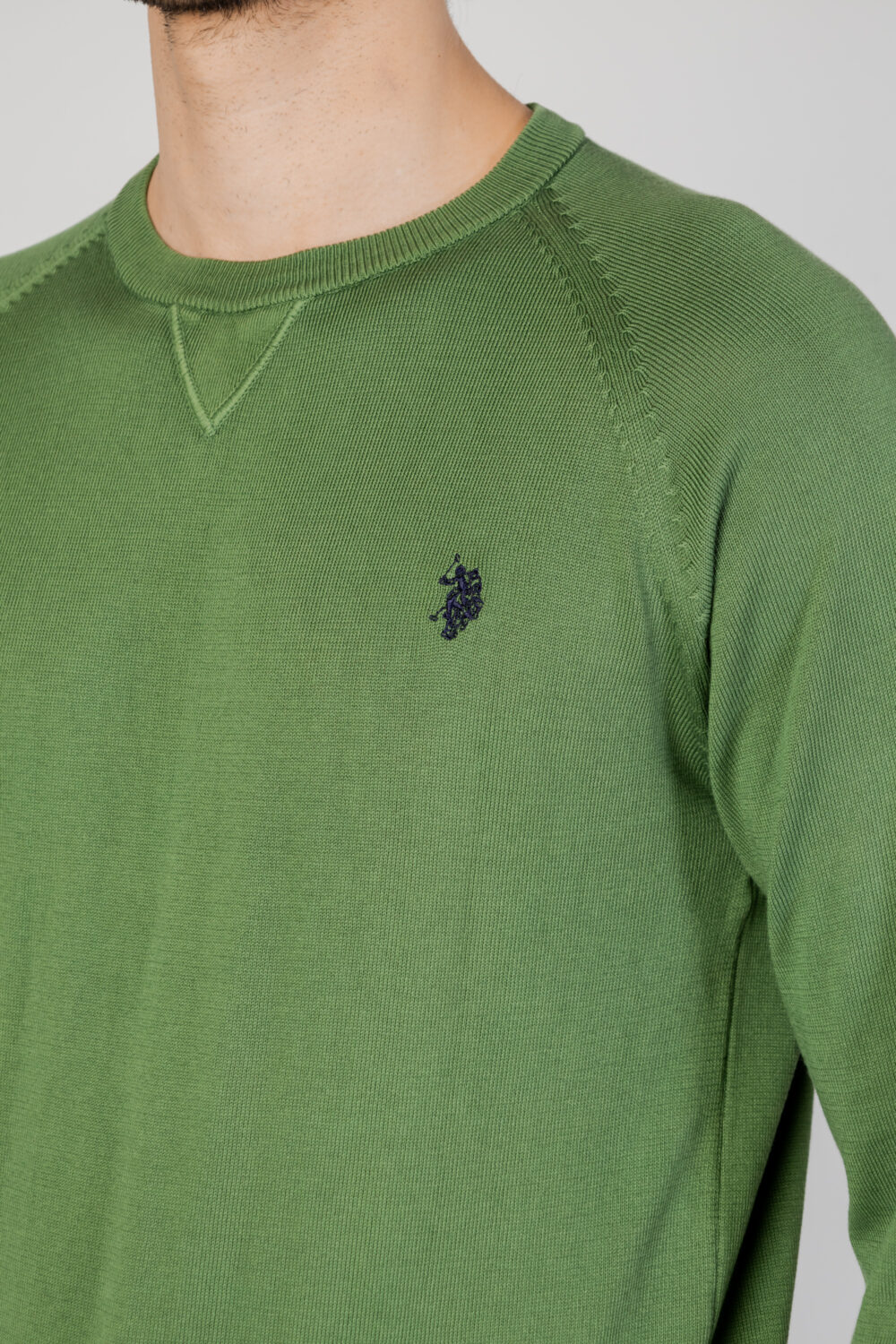 Maglia U.S. Polo Assn. lin Verde - Foto 2