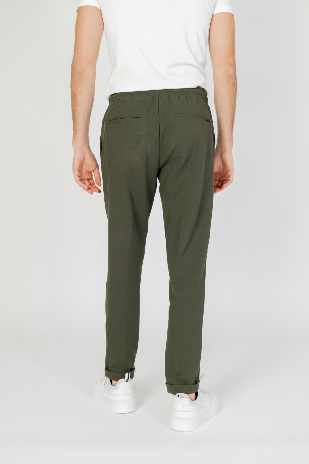 Pantaloni Antony Morato carrot Verde Oliva - Foto 3