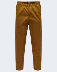 Pantaloni tapered Only & Sons onscam dew pant pk 2365 Marrone - Foto 1
