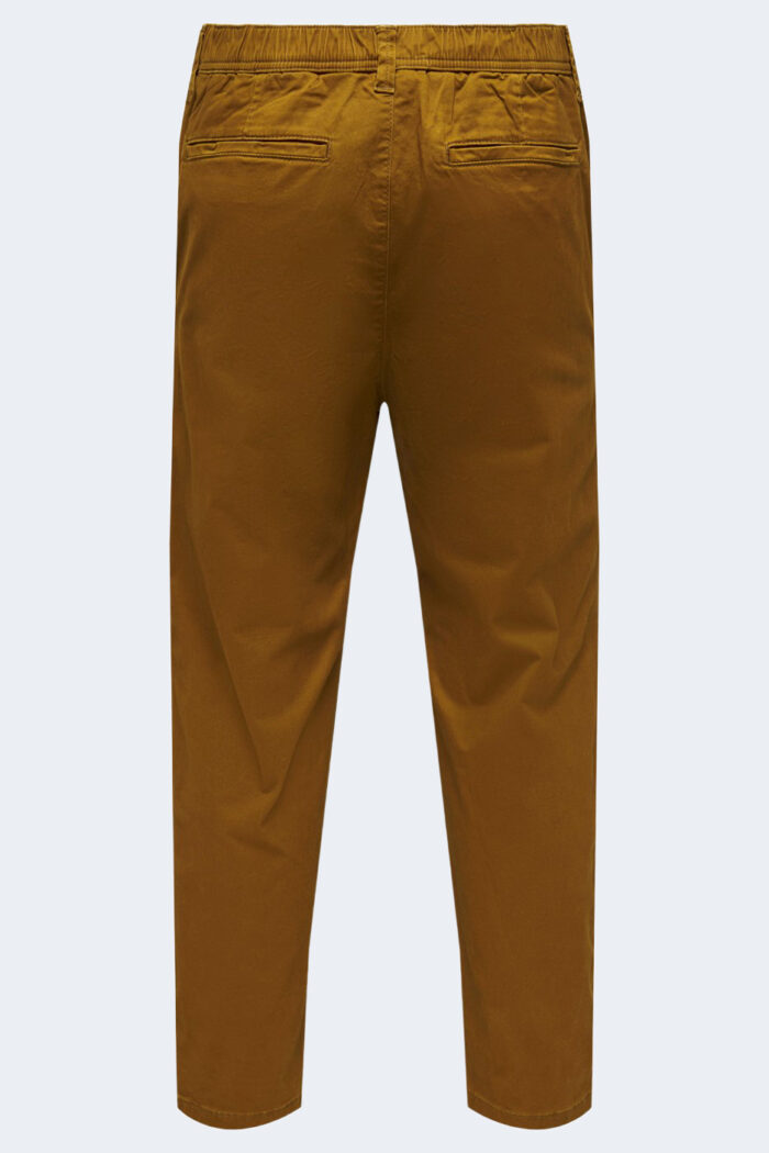 Pantaloni tapered Only & Sons onscam dew pant pk 2365 Marrone