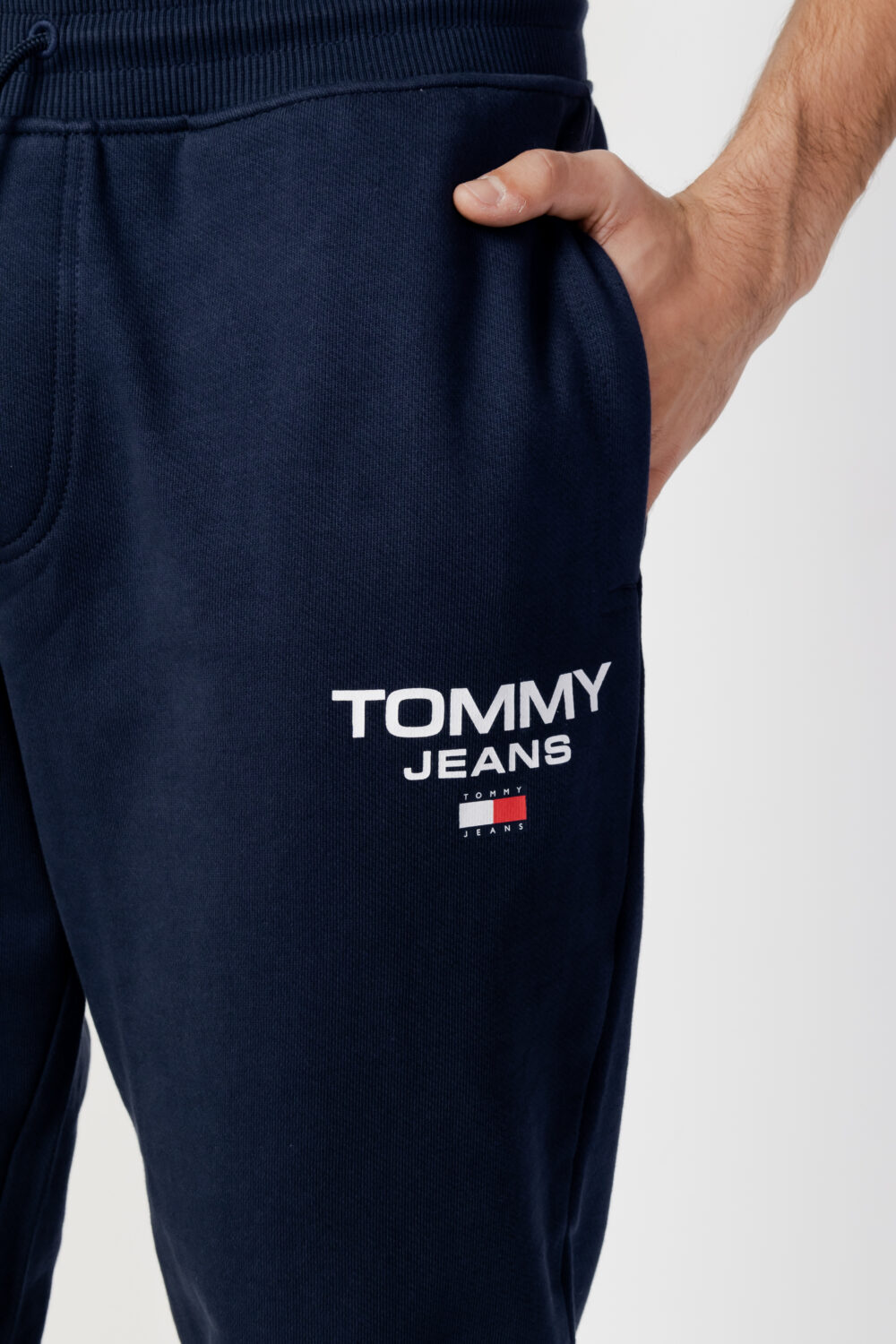 Pantaloni sportivi Tommy Hilfiger Jeans tjm slim entry sweat Blu - Foto 5