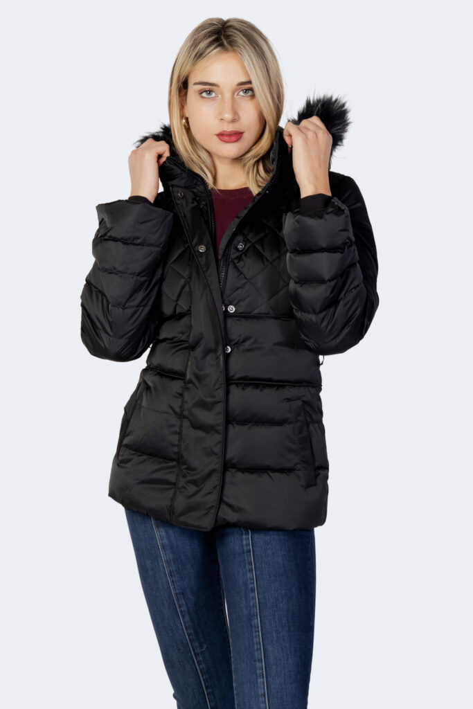 Piumino Guess laurie down jacket Nero